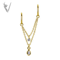 Valkyrie - Gold PVD Stainless steel chain
