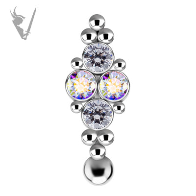 Valkyrie - Titanium  jeweled cluster navel banana