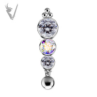 Valkyrie - Titanium  jeweled cluster navel banana
