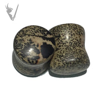 Valkyrie - Jasper double flared  plugs