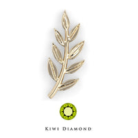 Kiwi Diamond - Athena olive branch threadless end