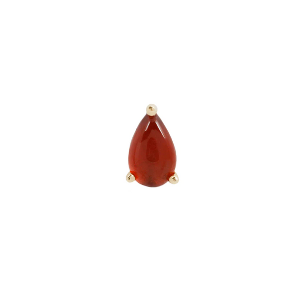 Buddha Jewelry Organics - Garnet Pear - Threadless End