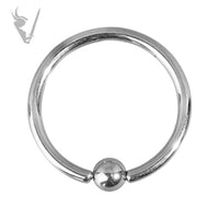 Valkyrie - Titanium Captive bead rings 18g/16g/14g
