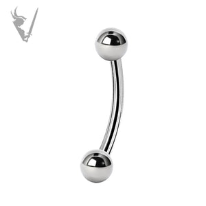 Valkyrie - Titanium curved eyebrow barbells