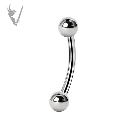 Valkyrie - Titanium curved eyebrow barbells