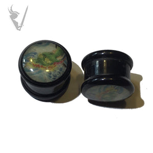 Valkyrie - Acrylic dragon plugs