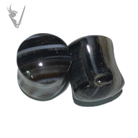 Valkyrie - Banded agate  plugs
