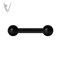 Valkyrie - SS316L Black PVD Straight barbells