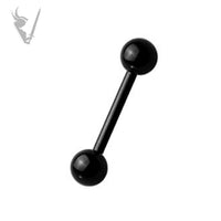 Valkyrie - SS316L Black PVD Straight barbells