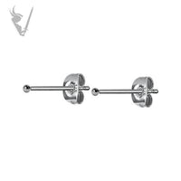 Valkyrie - Stainless steel ball ear studs
