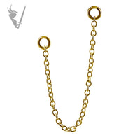 Valkyrie - Gold PVD Stainless steel chain