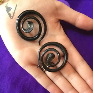 Valkyrie - Horn Snake Ear Hangers