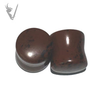 Valkyrie - Mahogany obsidian  plugs
