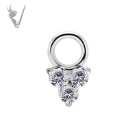 Valkyrie - CoCR charm set w/zirconia
