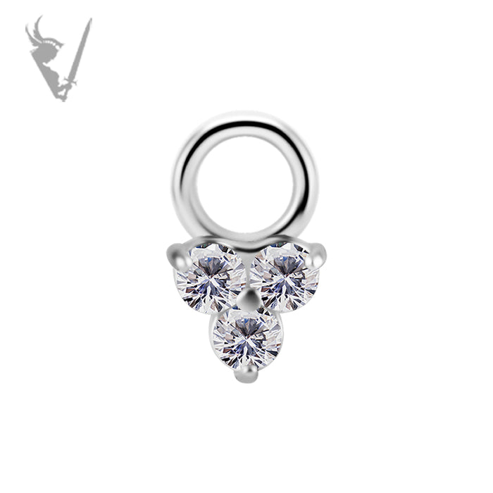 Valkyrie - CoCR charm set w/zirconia