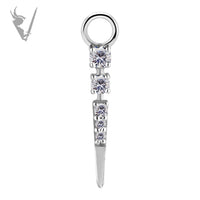 Valkyrie - CoCR charm set w/zirconia
