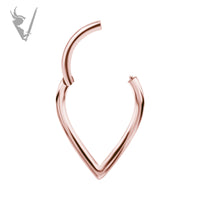 Valkyrie - Rose Gold PVD Stainless steel  clickers rings
