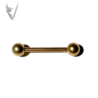 Valkyrie - Stainless steel coloured 14g barbells