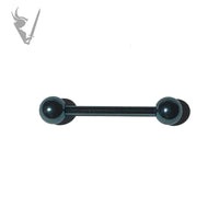 Valkyrie - Stainless steel coloured 14g barbells